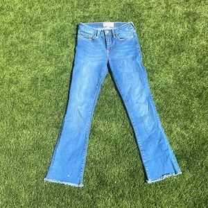 Skinny flare jeans